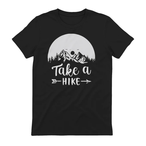Take A Hike Mountain Arrow - Outdoor Adventure Graphic