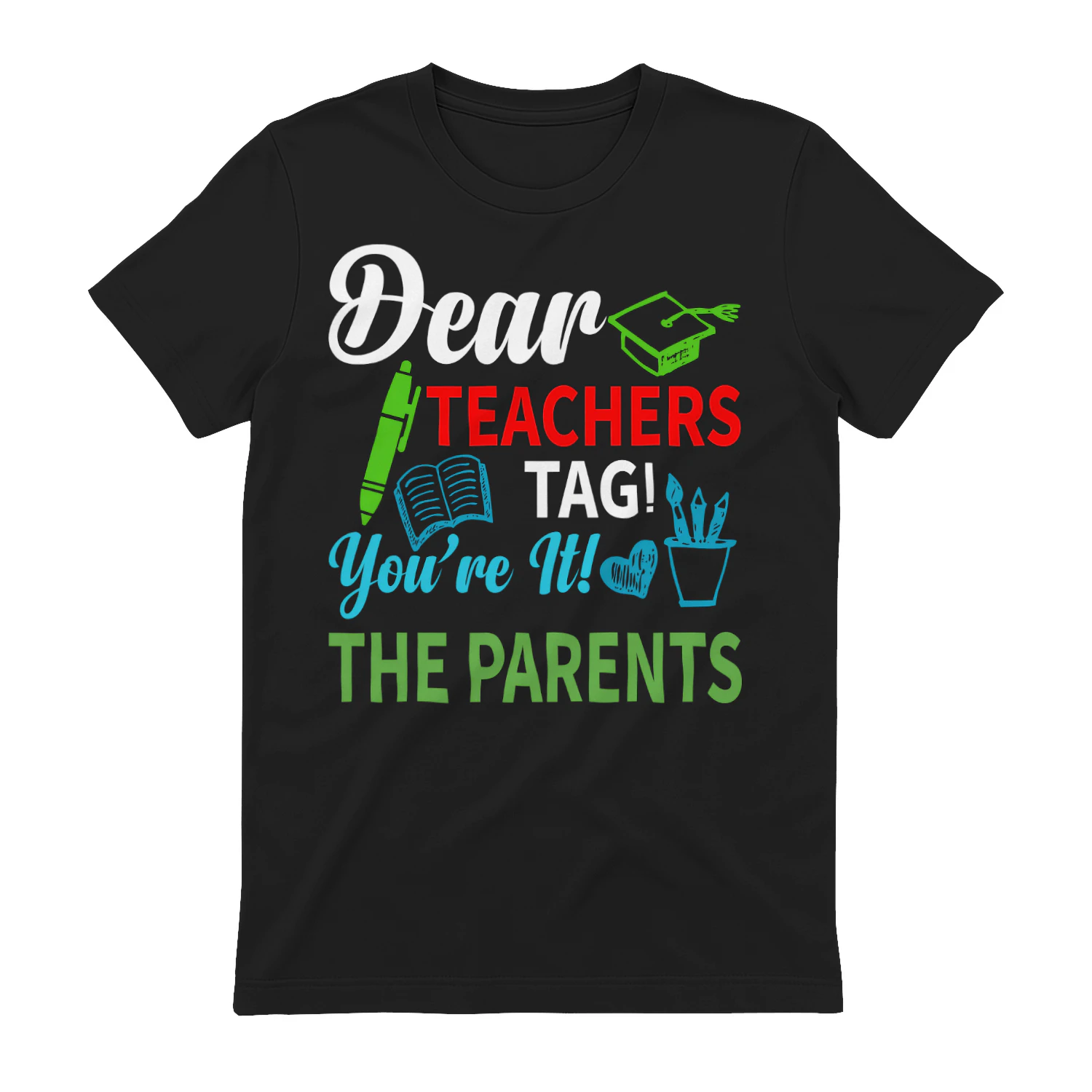 Teachers You're It Funny Back To School Typography Graphic Design