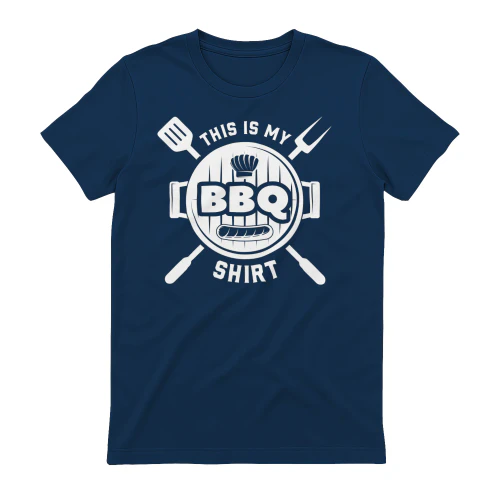 This Is My BBQ Shirt Grill Master Spatula Fork - Funny Grilling Design