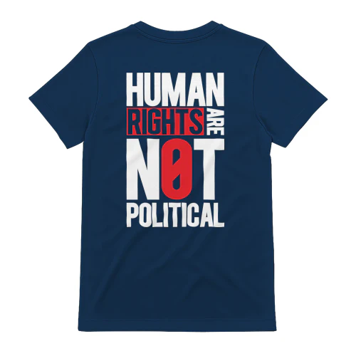 Human Rights Are Not Political - Equality & Social Justice Activist Graphic