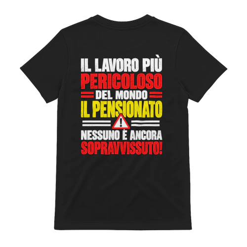 Il Lavoro Piu Pericoloso Del Mondo Il Pensionato - Grafica Pensione