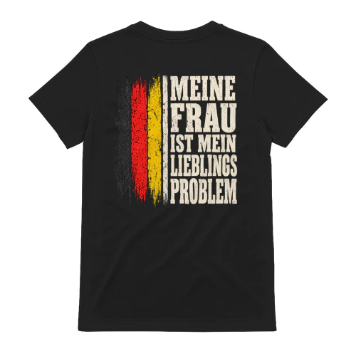 Meine Frau Ist Mein Lieblingsproblem - Lustiges Ehemann Grafik Design