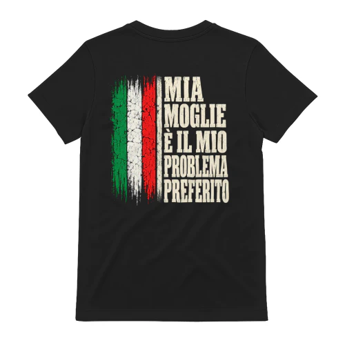 Mia Moglie E Il Mio Problema Preferito - Grafica Marito Divertente