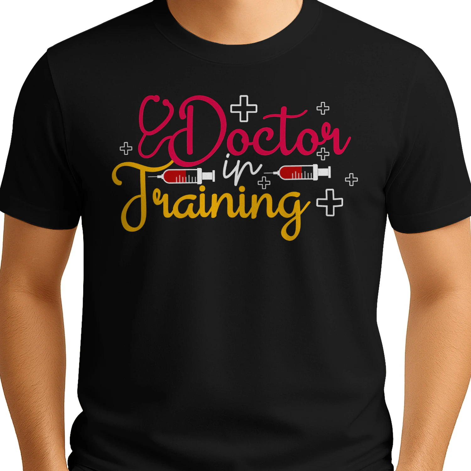 Doctor In Training Syringe Stethoscope Medical Student Design