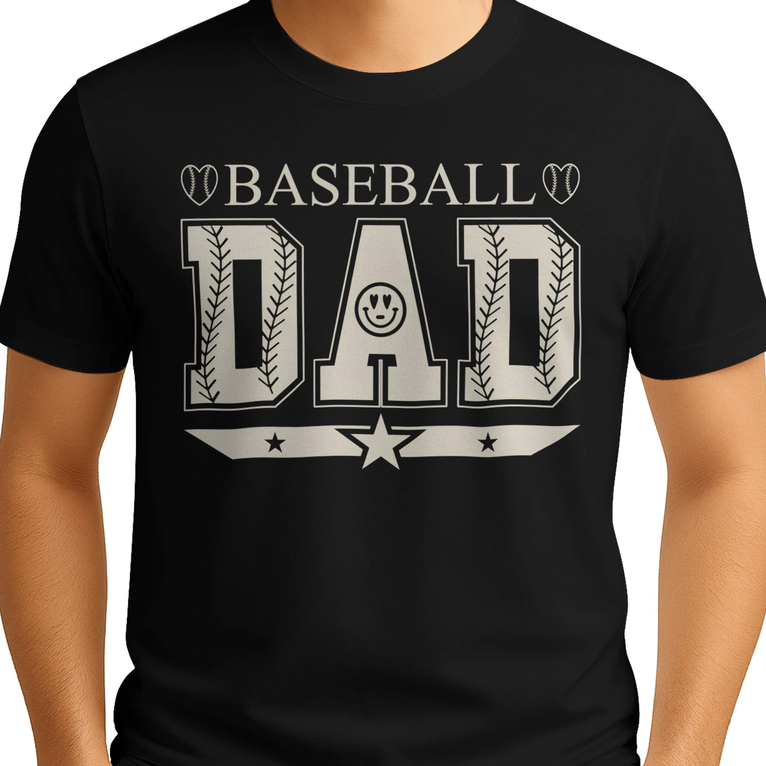Baseball Dad - Vintage Baseball Father Sports Graphic