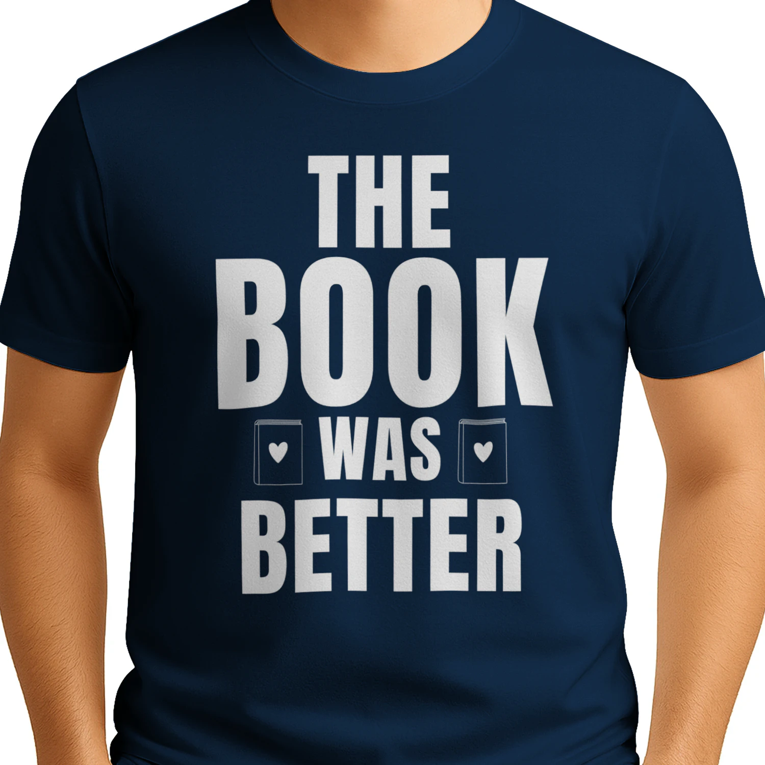 The Book Was Better Funny Reading Book Lover Quote - Vintage Literary Humor Design