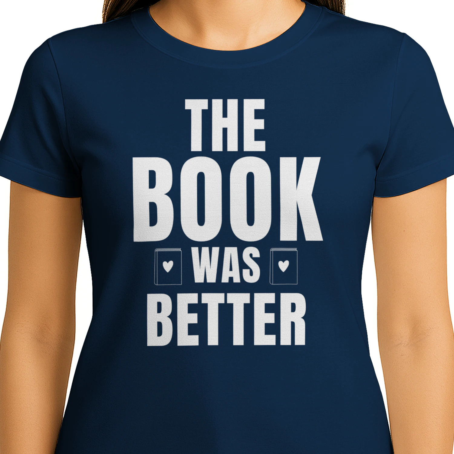 The Book Was Better Funny Reading Book Lover Quote - Vintage Literary Humor Design