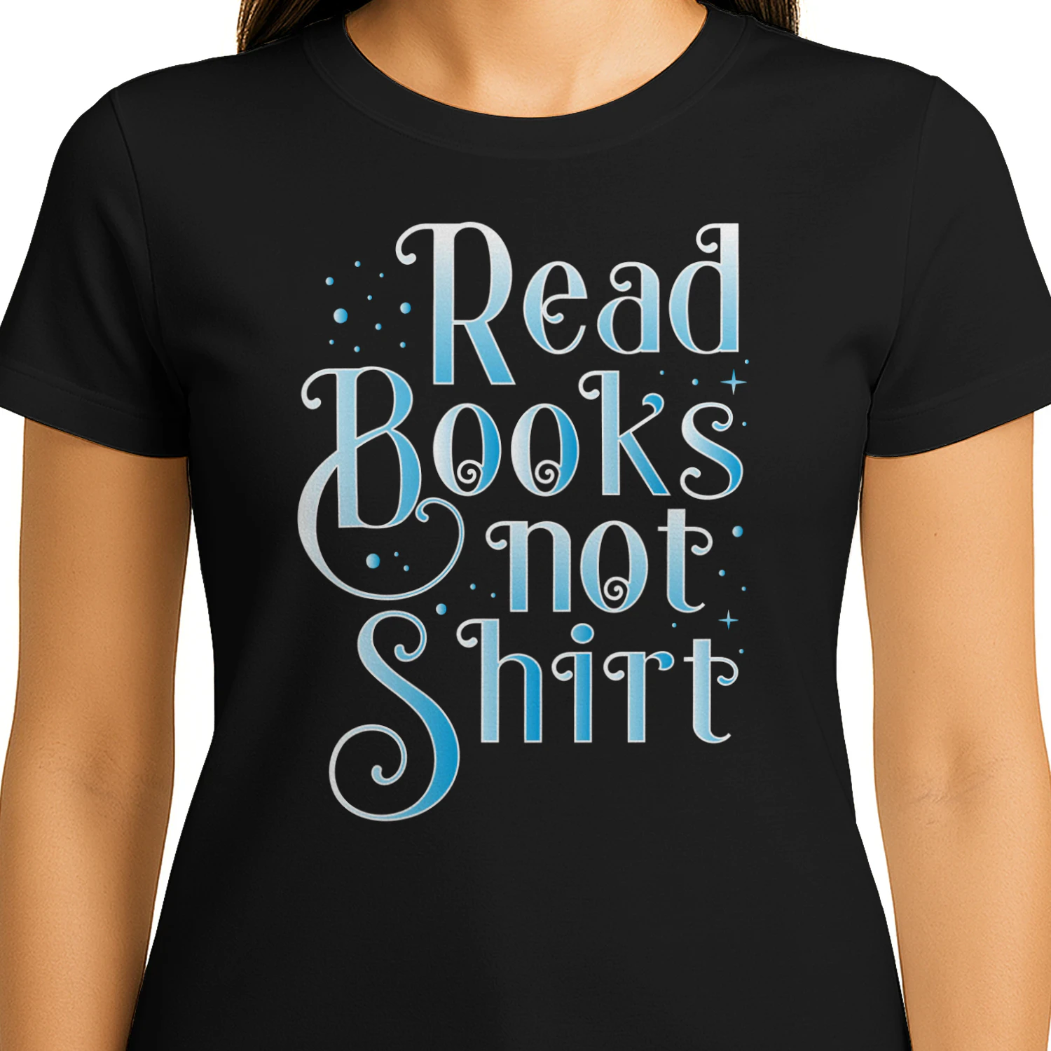 Read Books Not Spirits Funny Book Lover Reading Humor - Cute Bookworm Design