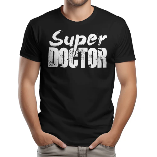 Super Doctor Distressed Grunge Brush Typographic Graphic Design