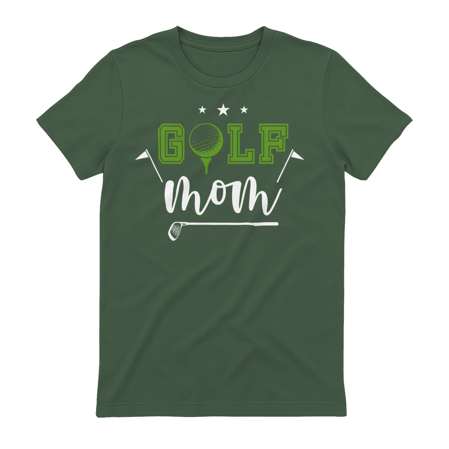 Golf Mom - Funny Mother's Day Cute Sports Graphic for Women