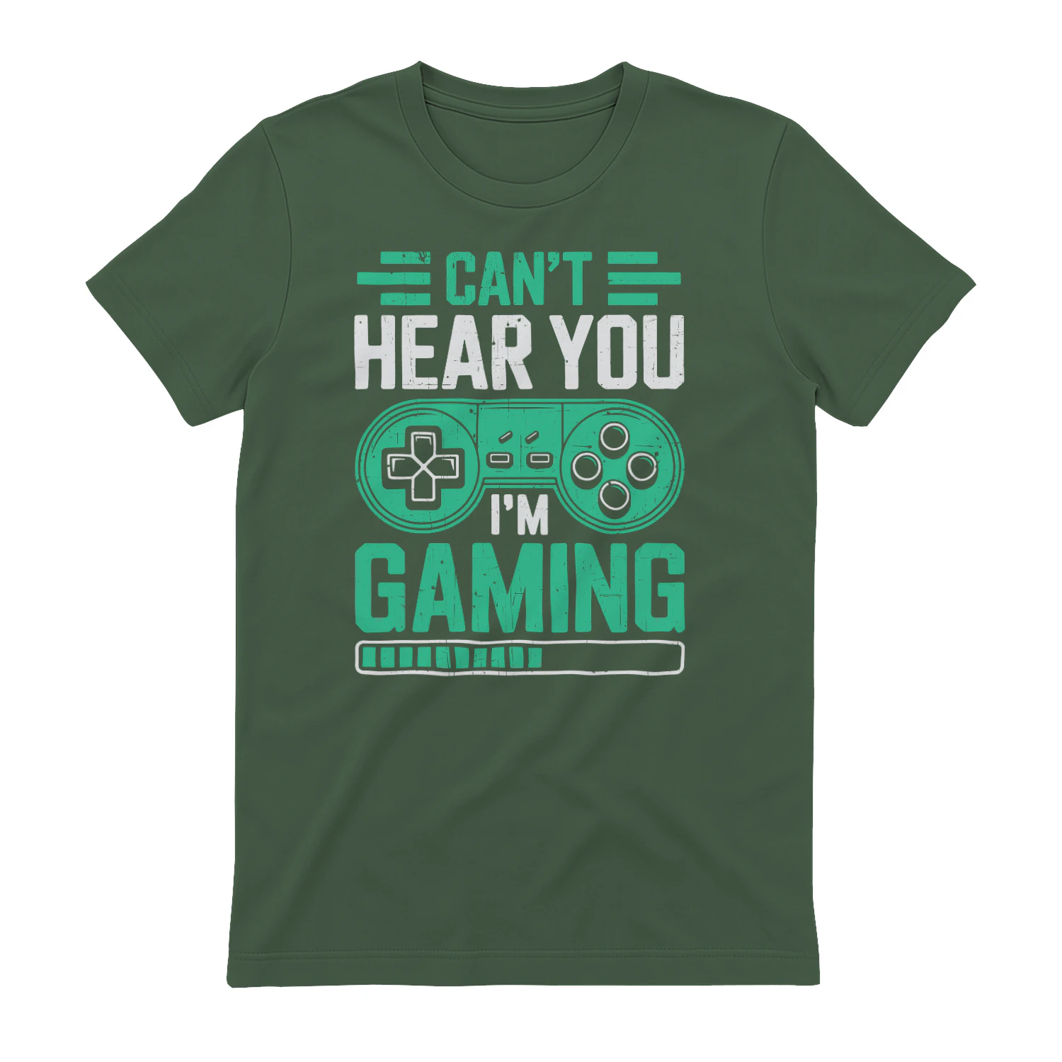 Can't Hear You I'm Gaming Retro Controller - Gamer Humor Graphic