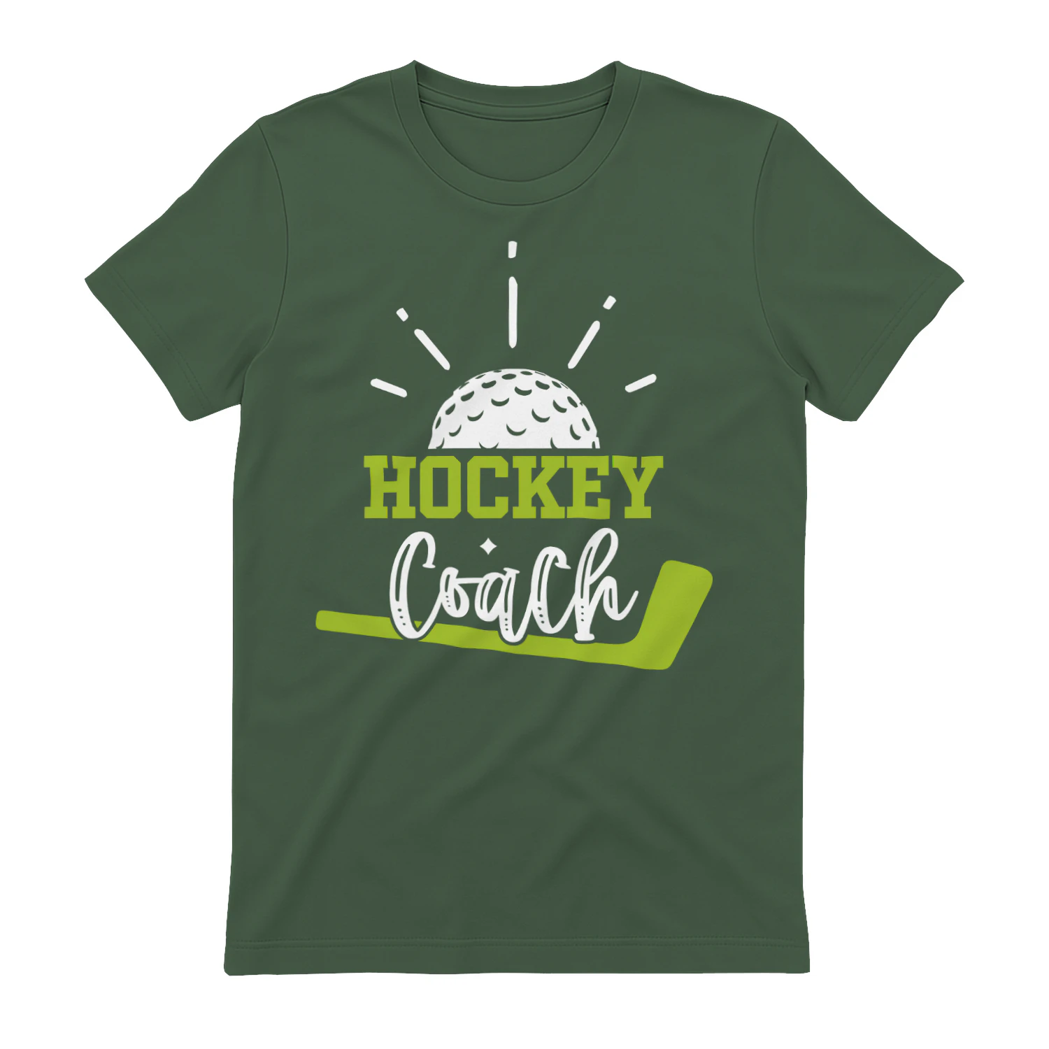 Hockey Coach - Funny Retro Field Hockey Graphic for Team Mentors and Trainers
