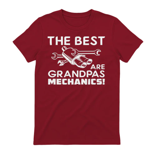 The Best Grandpas Are Mechanics Exhaust Pipe - Grandparent Graphic