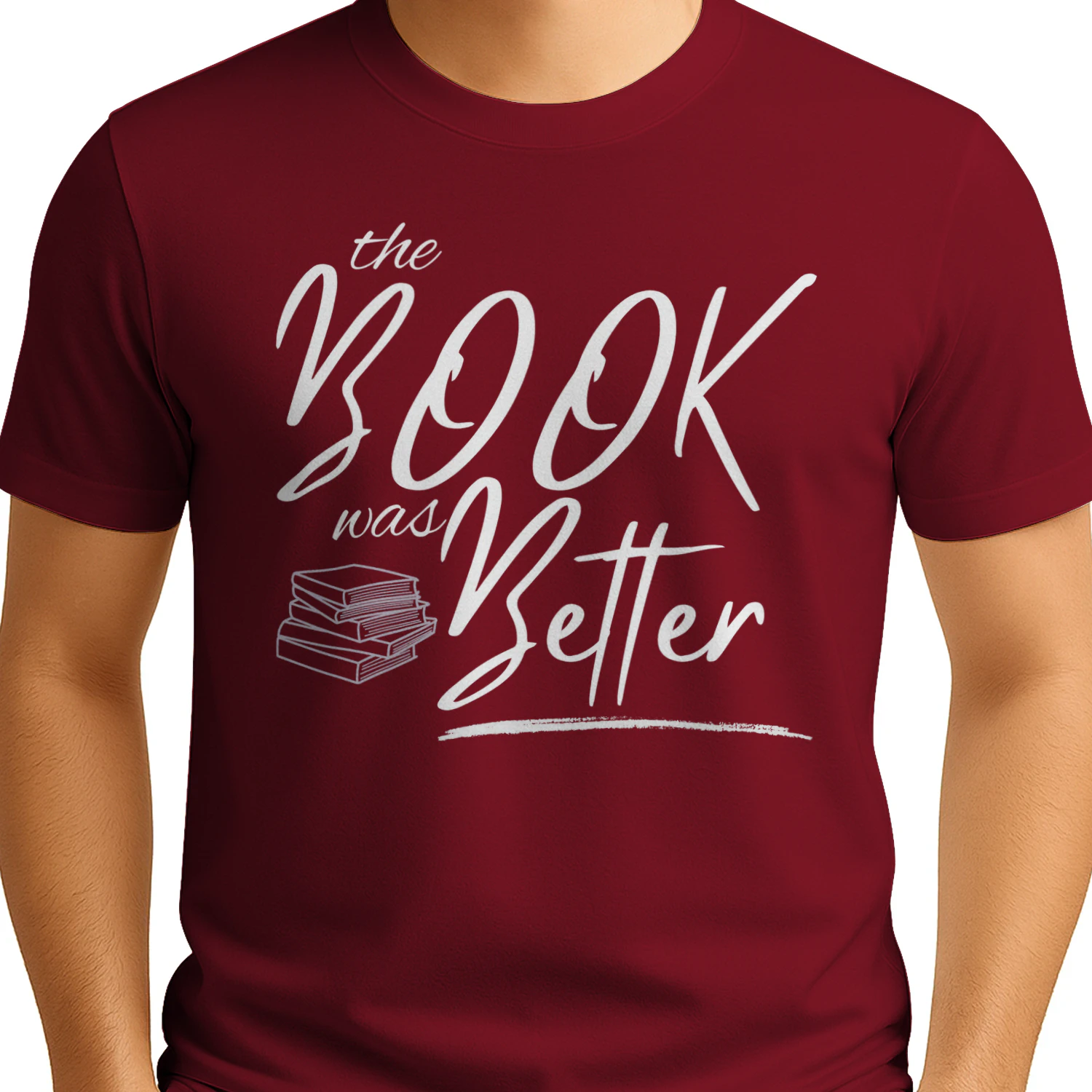 The Book Was Better Than The Movie Funny Book Lover Quote - Reader Humor Design