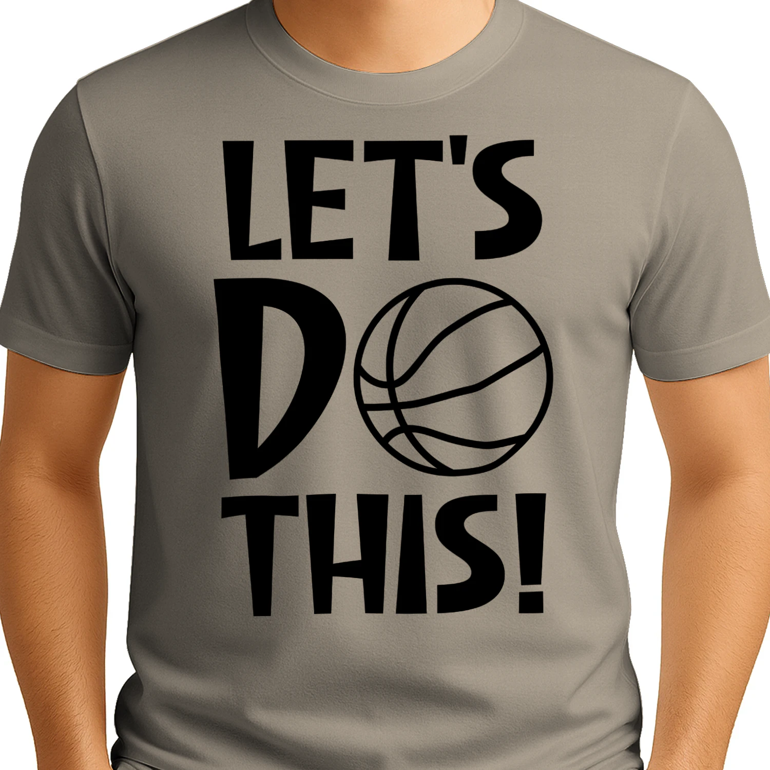 Let's Do This Basketball Graphic - Motivational Game Day Typography