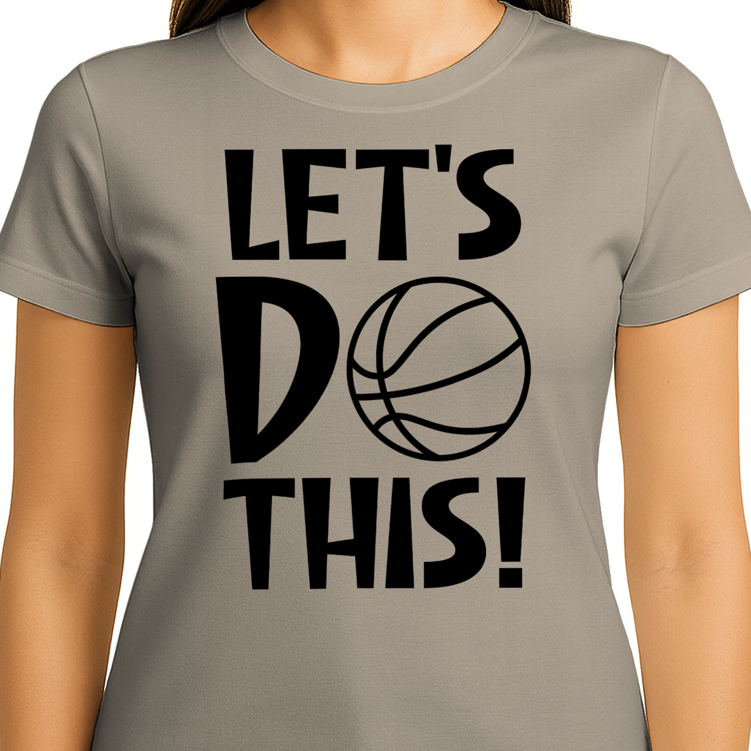 Let's Do This Basketball Graphic - Motivational Game Day Typography