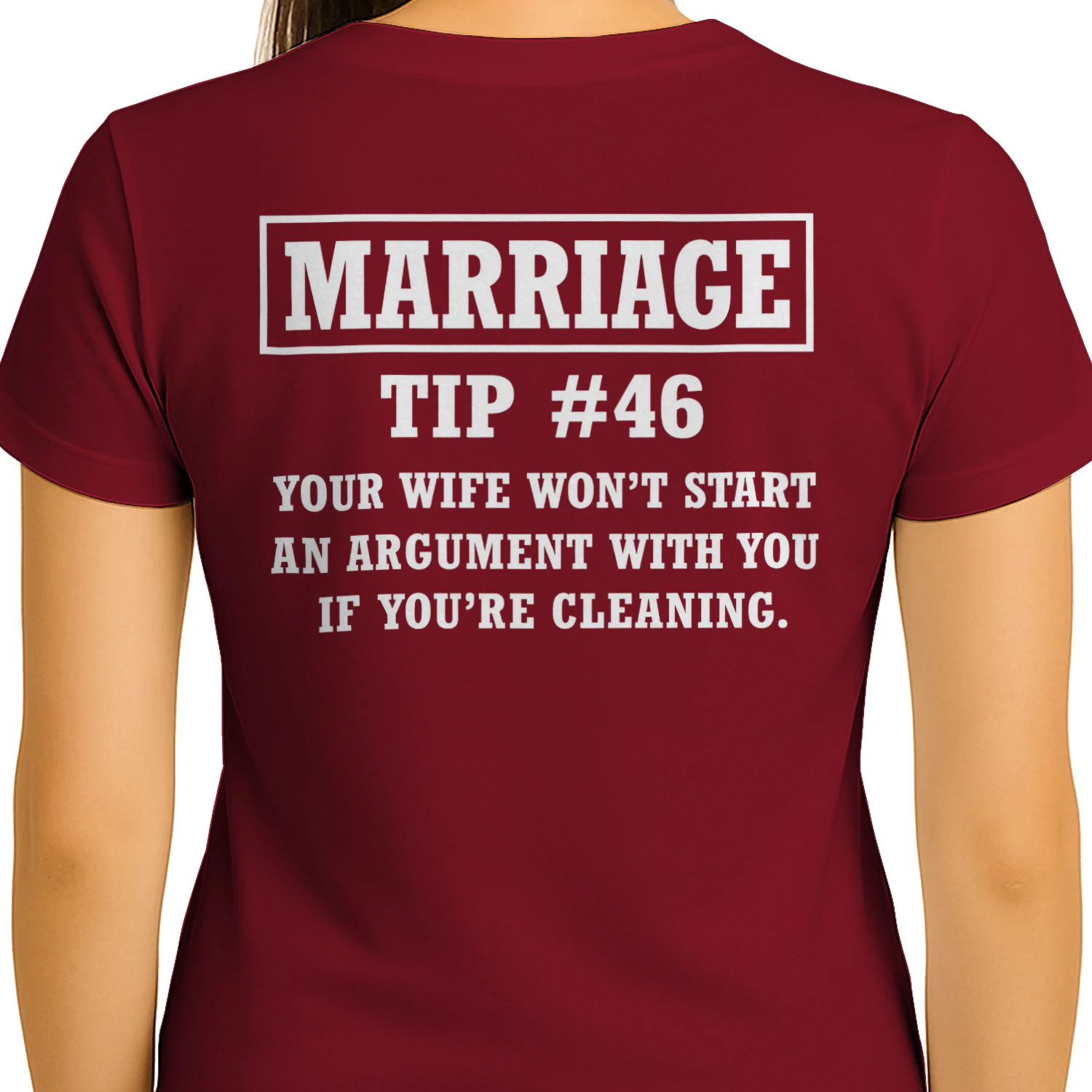 Marriage Tip #46 Funny Wife Humor - Cleaning Advice Relationship Joke