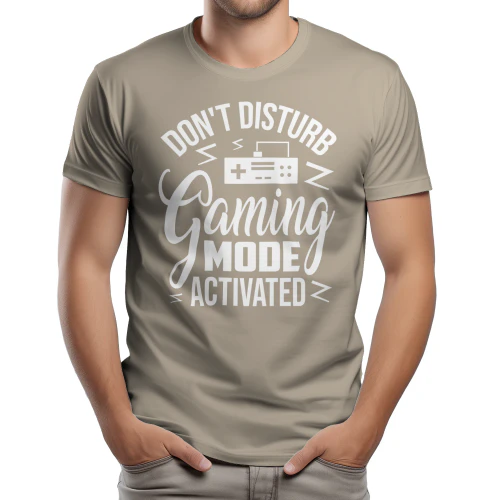 Don't Disturb Gaming Mode Activated Retro Controller Graphic Design