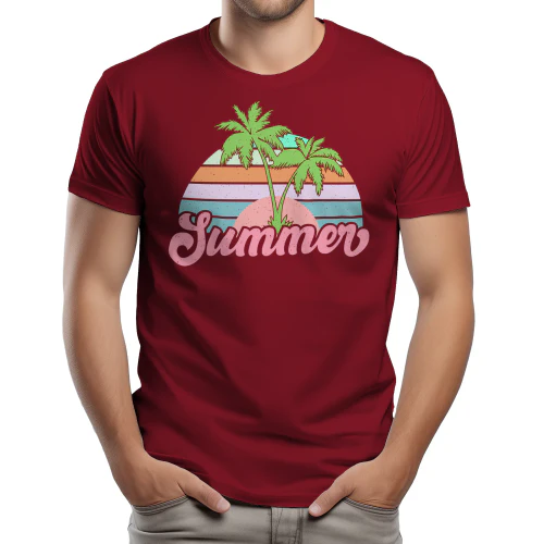 Retro Vintage Summer Palm Trees