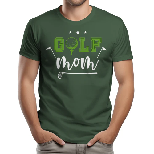 Golf Mom - Funny Mother's Day Cute Sports Graphic for Women