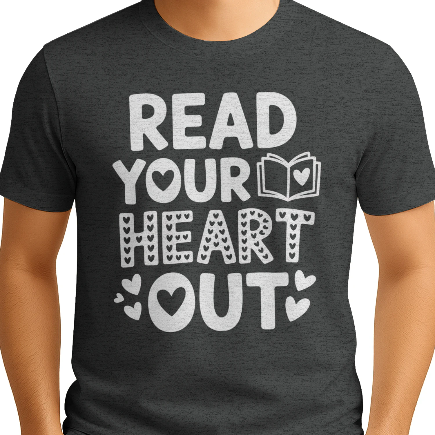 Read Your Heart Out Funny Reading Book Lover - Cute Bookworm Humor Design