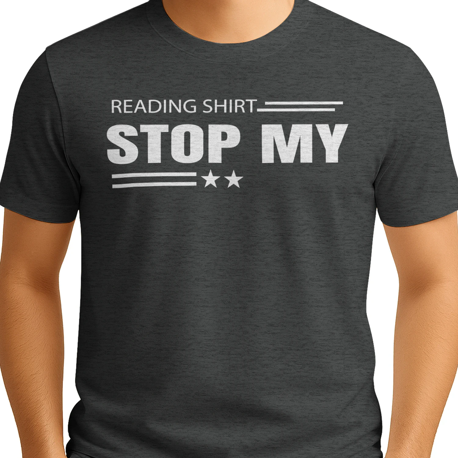 Reading Shirt STOP MY Funny Book Lover Humor – Bold Reader Quote Design