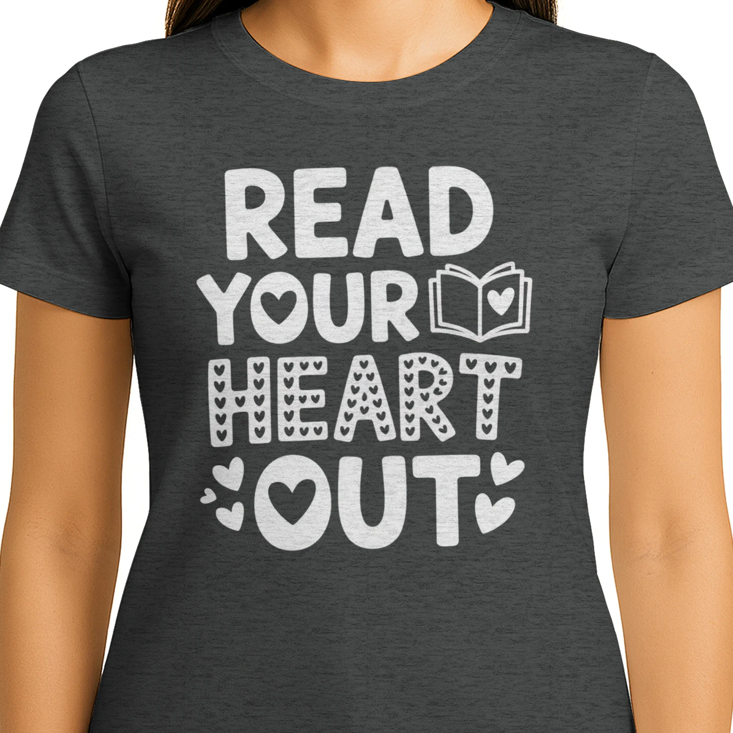 Read Your Heart Out Funny Reading Book Lover - Cute Bookworm Humor Design