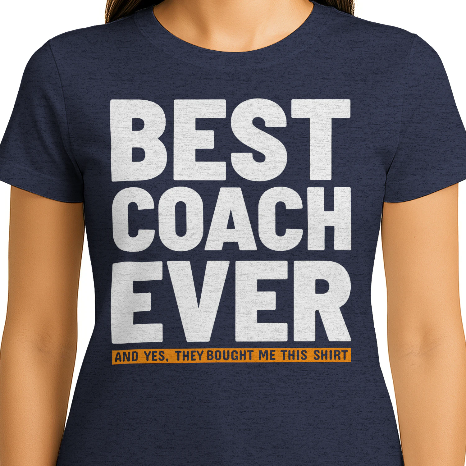 And Yes They Bought Me This Shirt Orange Bar - Funny Family Gift Graphic