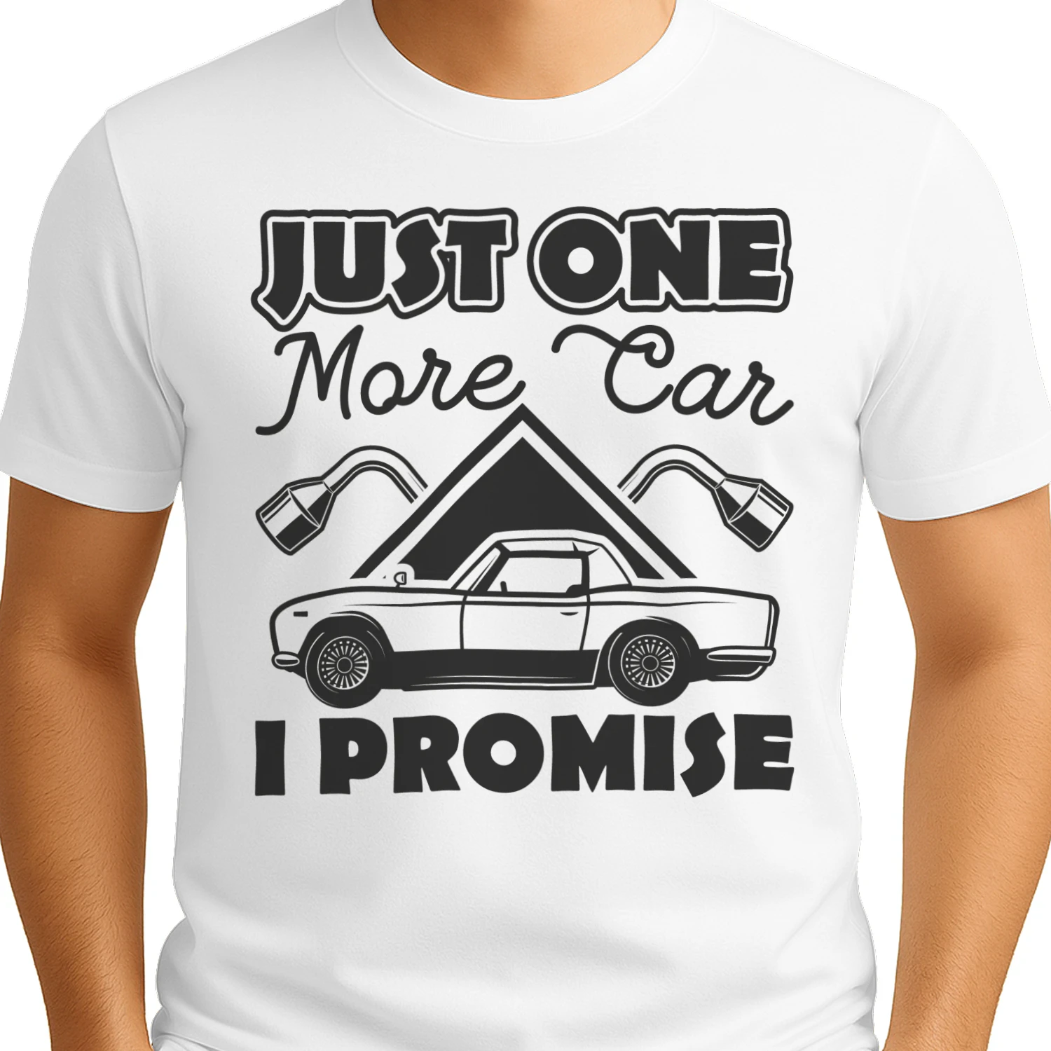 Just One More Car I Promise - Funny Automotive Enthusiast Graphic
