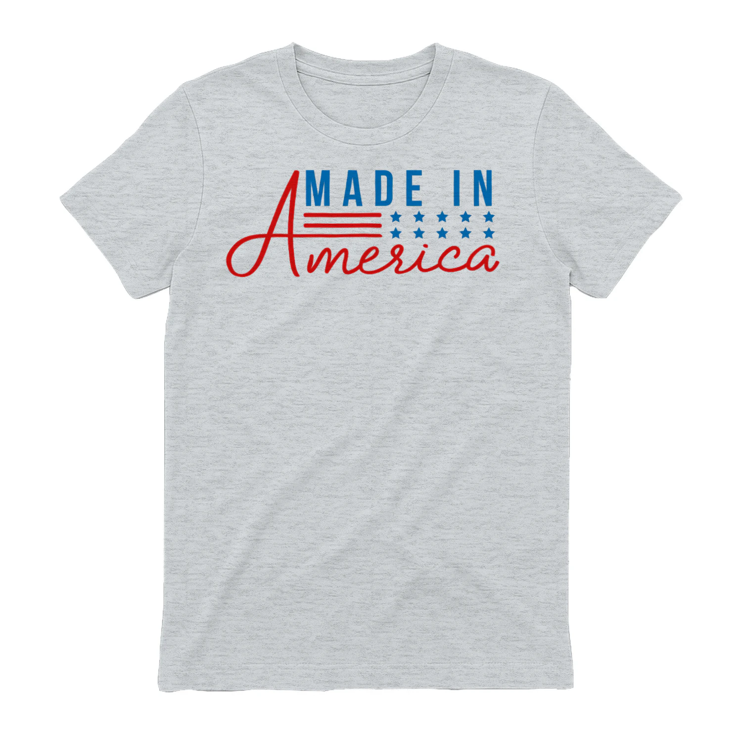 Made In America Patriotic Red White Blue - Fourth Of July Graphic