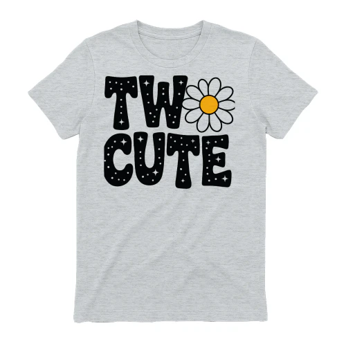 TW CUTE Floral Typography Design – Cute Flower Aesthetic