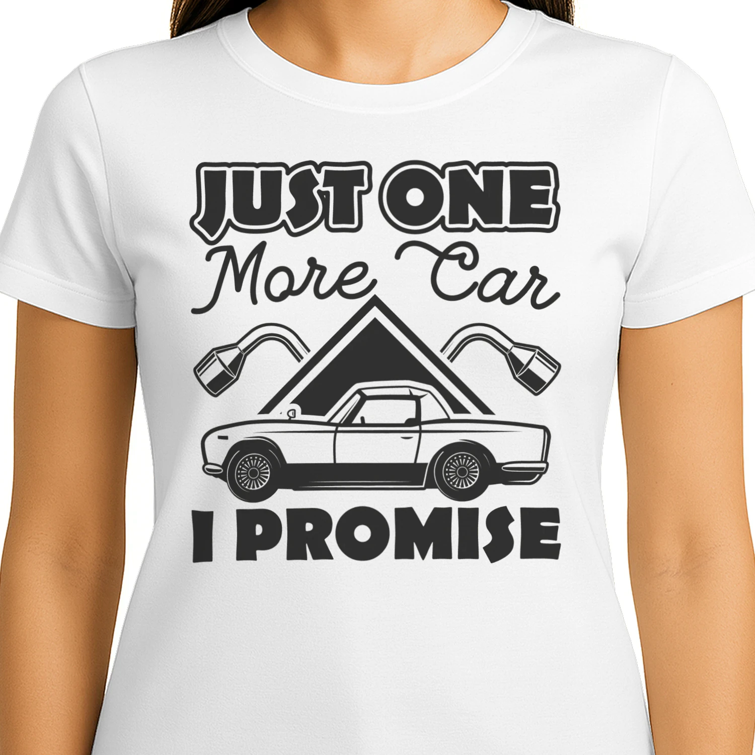 Just One More Car I Promise - Funny Automotive Enthusiast Graphic