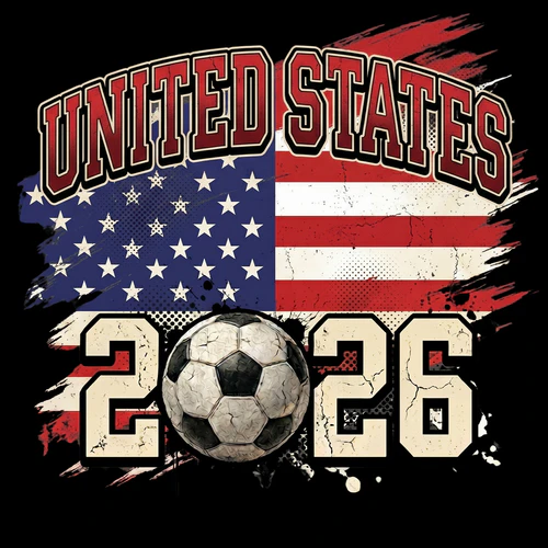 United States soccer fan t-shirt