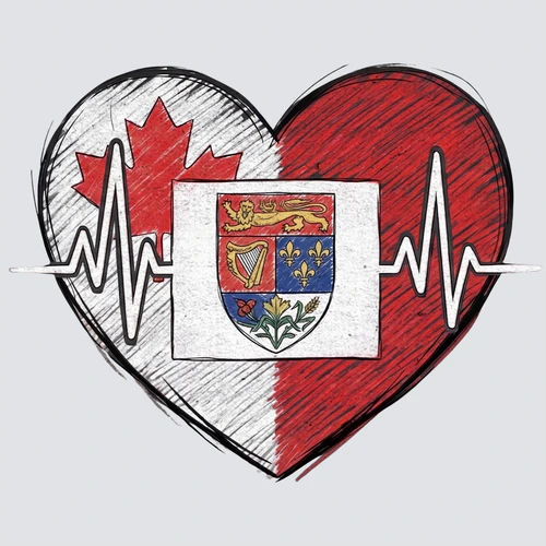 Canada Flag Heartbeat - Limited Edition