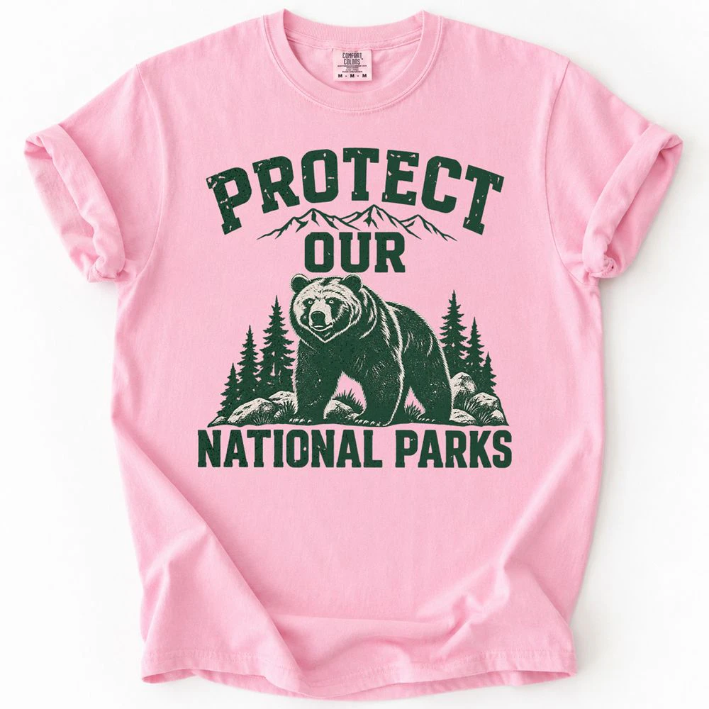 rotect Our National Parks Bear Wildlife T-Shirt