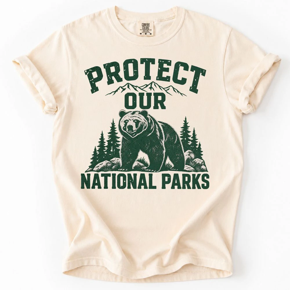 rotect Our National Parks Bear Wildlife T-Shirt
