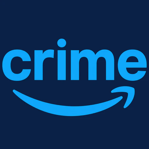 Crime Funny Parody | Minimal Smile Logo Meme Graphic Design