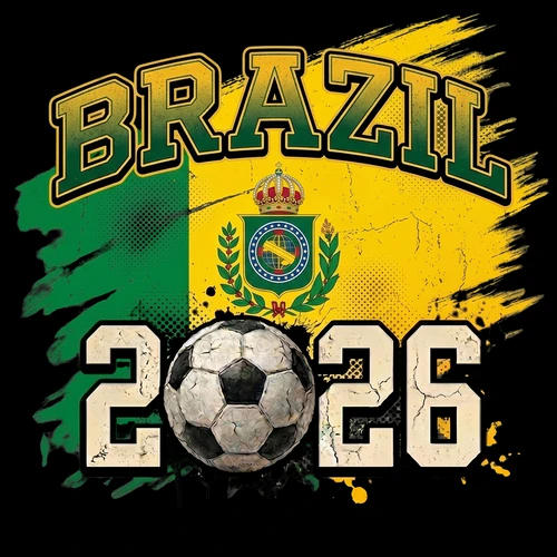Brazil soccer fan t-shirt