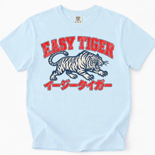 Vintage Easy Tiger Japanese T-Shirt
