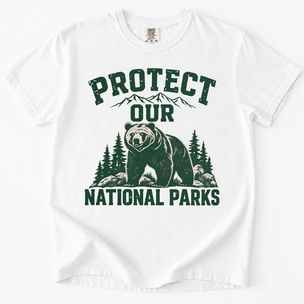 rotect Our National Parks Bear Wildlife T-Shirt