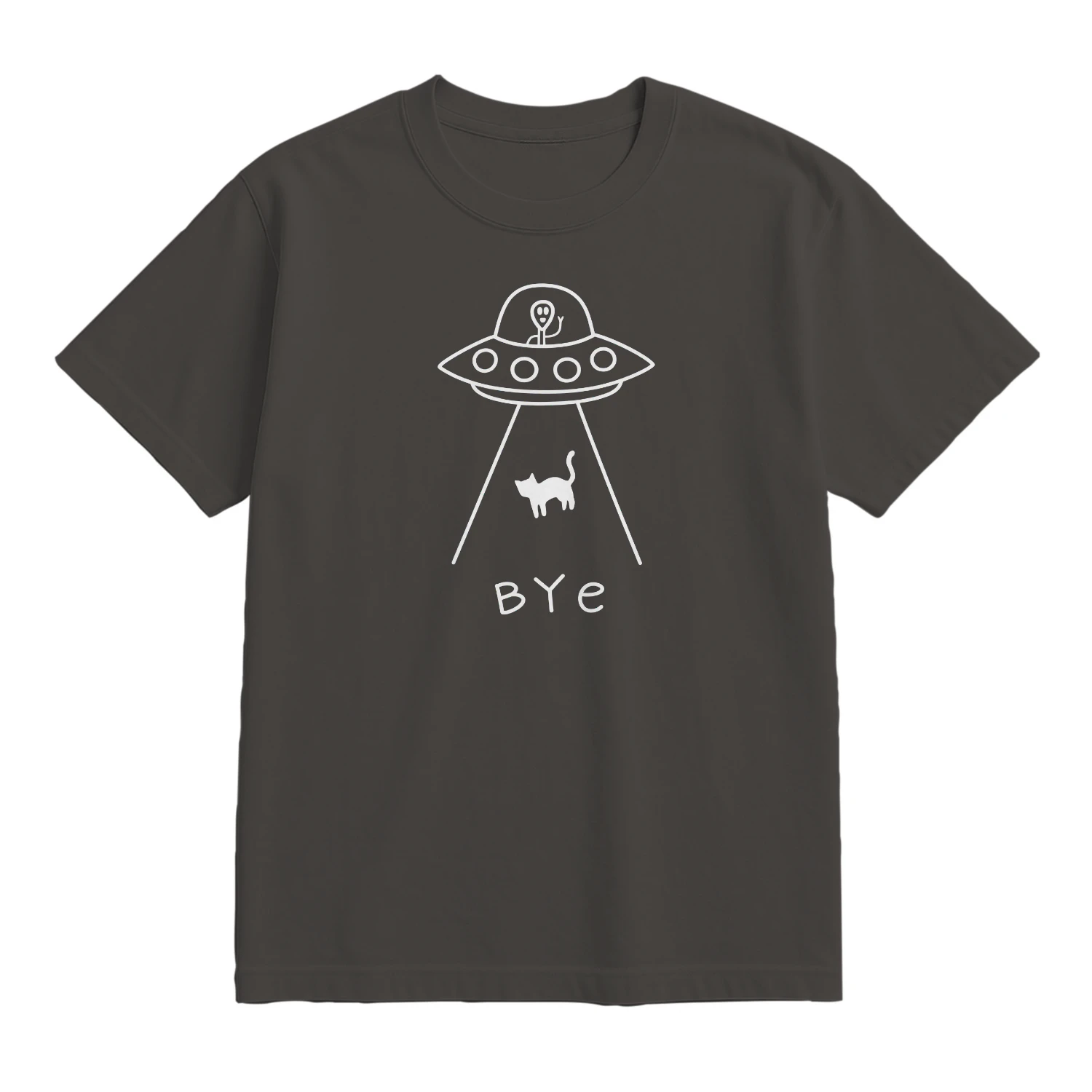 Alien Cat Abduction T-Shirt