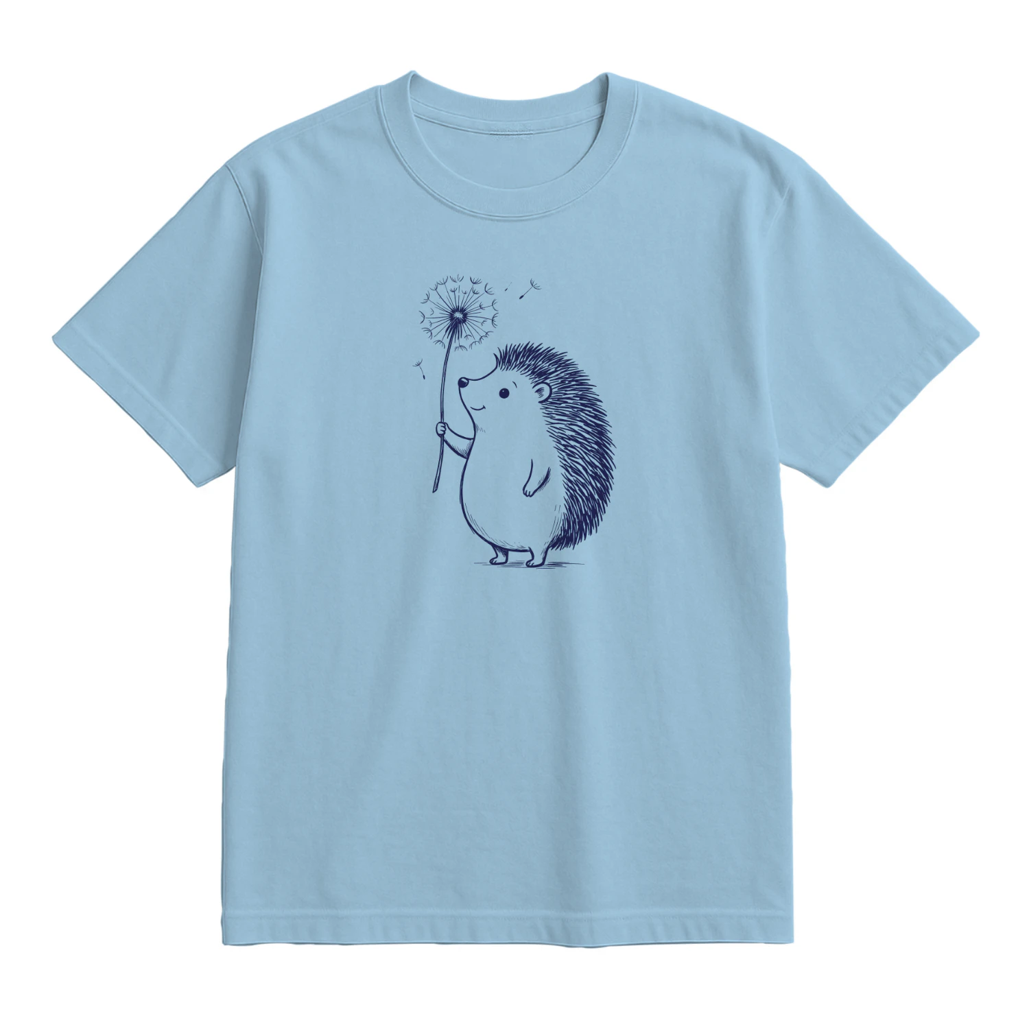 Cute Hedgehog Dandelion T-Shirt
