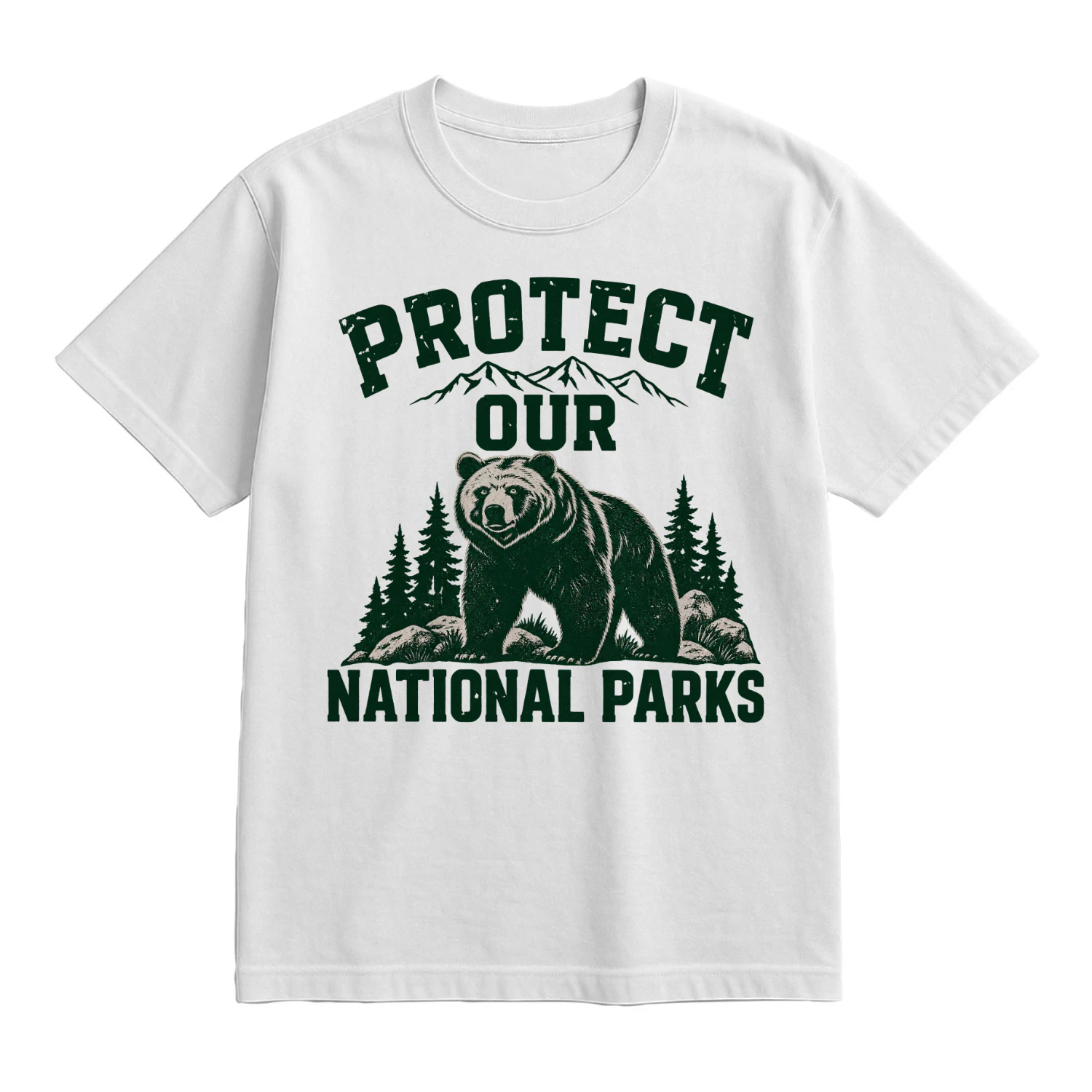 rotect Our National Parks Bear Wildlife T-Shirt
