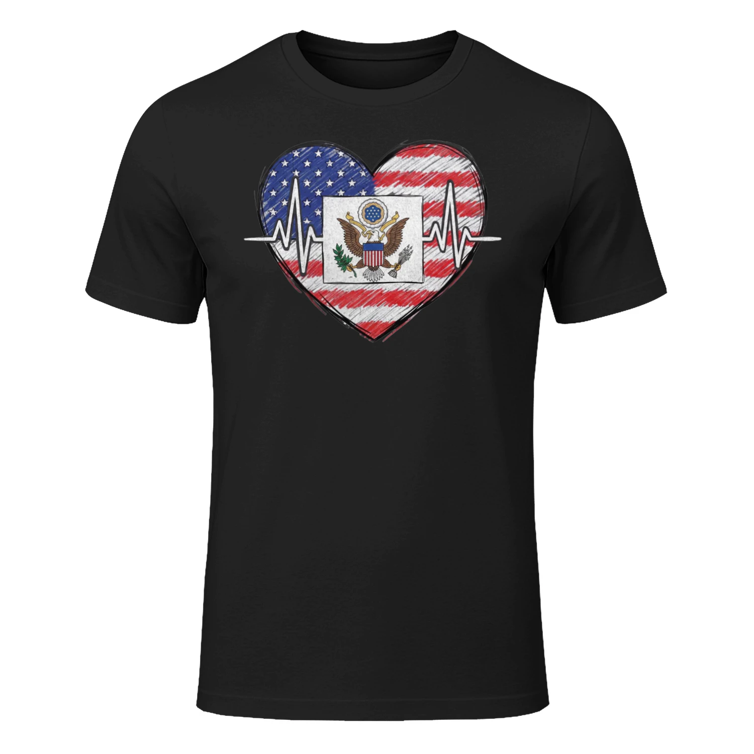 United States Flag Heartbeat - Limited Edition