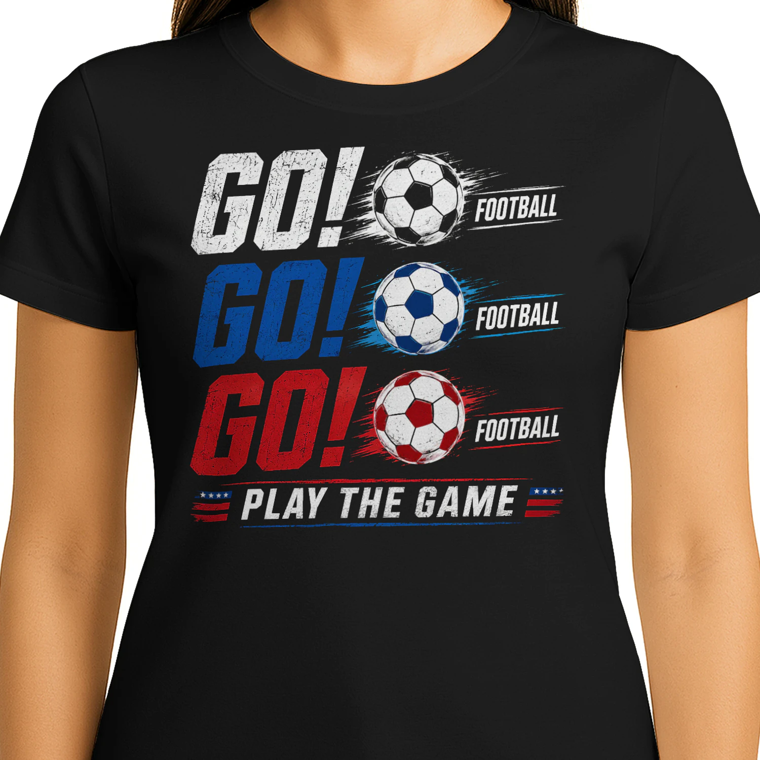Go Go Go Football USA T-Shirt