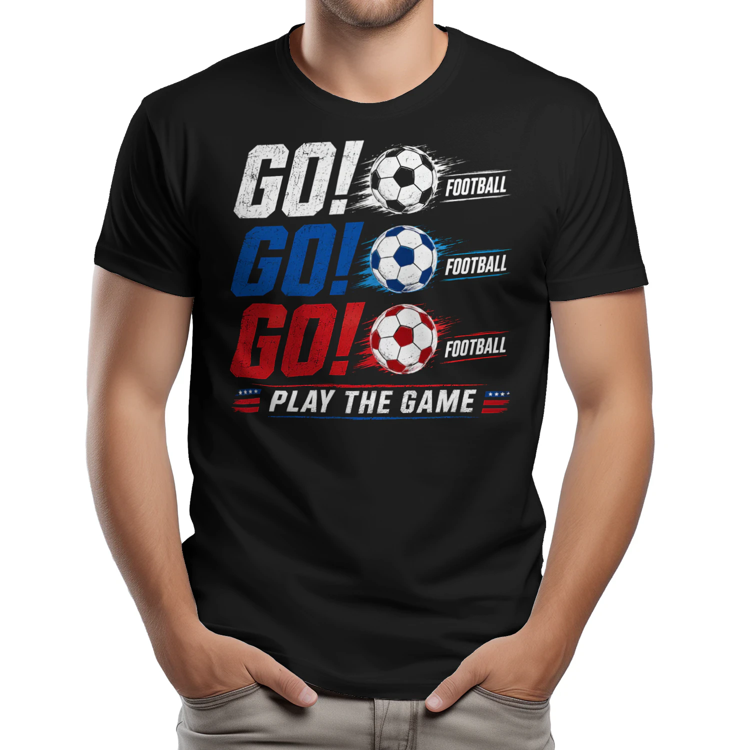 Go Go Go Football USA T-Shirt