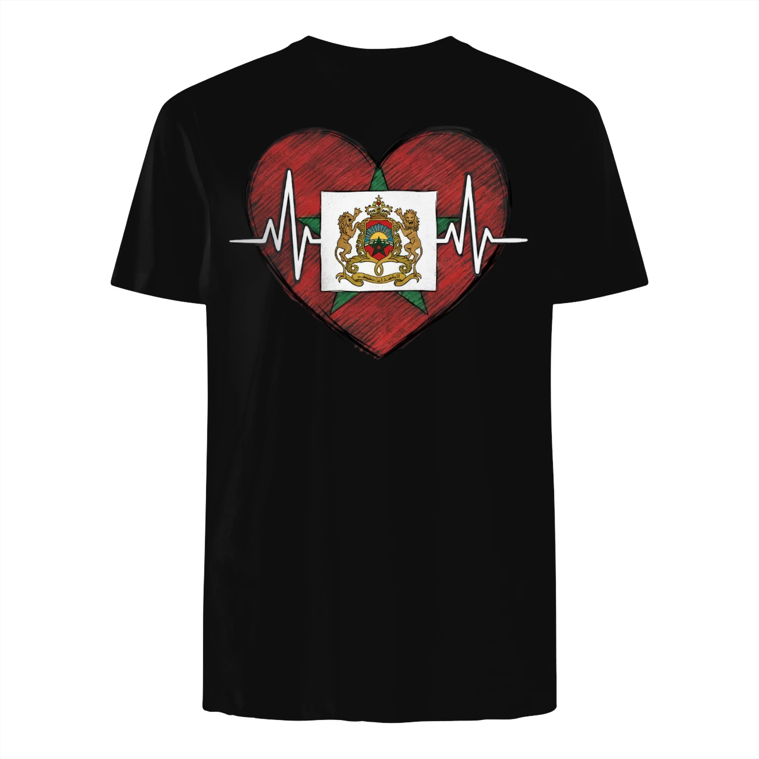 Morocco Flag Heartbeat - Limited Edition