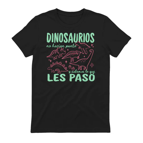 Dinosaurios no hacían punto y sabemos lo que les pasó.