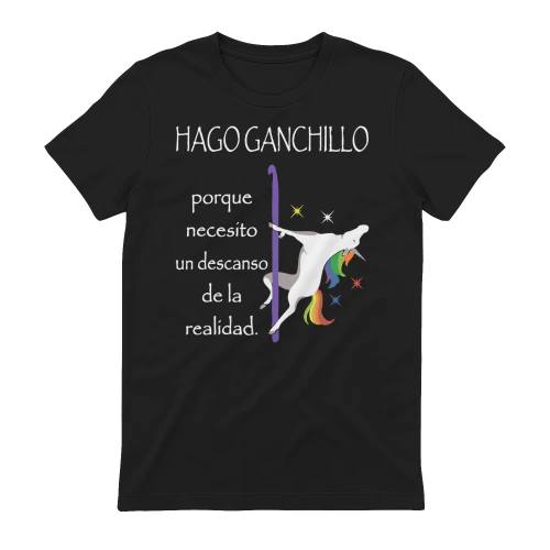 Hago ganchillo porque necesito un descanso de la realidad.