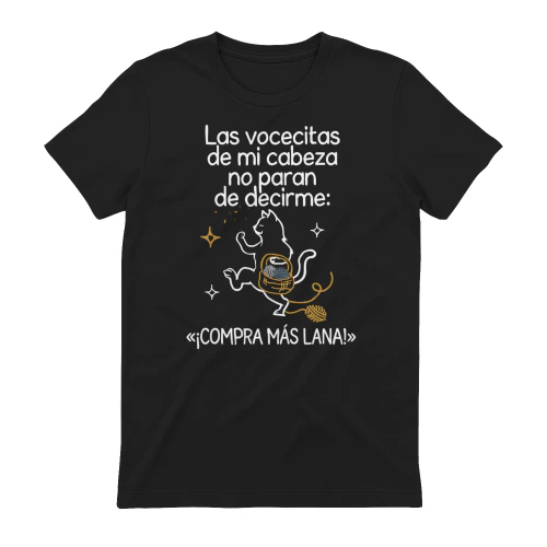 Las vocecitas de mi cabeza no paran de decirme: «¡Compra más lana!»   